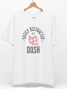 Easily distracted by dosh - this T-Shirt is perfect for those who get easily distracted by money!. The soft and breathable fabric makes it ideal for everyday wear, layering, or lounging. The classic fit and casual style make it suitable for various occasions and settings. A great gift for dog lovers or to wear on casual Fridays at the office. Product features - Made with 100% Airlume combed and ring-spun cotton for lightweight comfort - Retail fit perfect for casual or semi-formal wear - Manufac Money Lover, Semi Formal Wear, Casual Fridays, Easily Distracted, About Money, Casual Friday, Short Sleeve Top, Formal Wear, Breathable Fabric