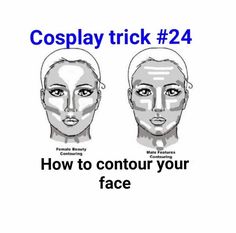 Male Face Contour, Masculine Contour Tutorial, Masculine Vs Feminine Contour, Manly Makeup For Women, Masc Vs Fem Makeup, Men Contour Makeup, Masc Face Contour