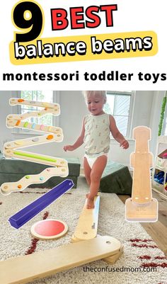 the best balance beams for montessori toddler toys