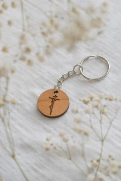 Crucifixion- Catholic Wood Keychain – Saint Clare and Francis Catholic Easter Basket, Catholic Lent, Saint Clare, The Crucifixion, Catholic Easter, Wood Keychain, Catholic Kids, First Communion Gifts, Catholic Quotes