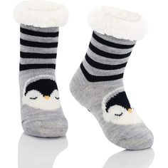 Zando Winter Kids Fuzzy Slipper Socks Girls Boys Thermal Warm Non-Skid Home Socks Gifts for Christmas Stocking Notice: 1.50%Polyester and 50%Acrylic 2.Machine Wash 3.Soft Cloud-like: Toddler fluffy socks are made of high quality fabric, soft, warm, elastic, comfortable, breathable and lightweight. These slipper socks are so soft that you will fall in love with them if you wear them just once. Soft cloud-like fluffy material will keep your feet and toes warm on cold mornings. 4.Non Slip Grip: Dot Baby Boy Socks, House Socks, Cabin Socks, Boys Slippers, Bed Socks, Socks Christmas, Fluffy Socks, Boys Socks, Toddler Socks