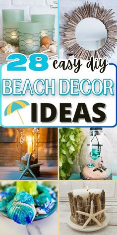 beach decor ideas that are easy to make