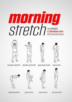 a poster with instructions for how to do the fresh start exercise step - by - step