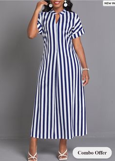 #affiliate #product #products #design #wedding #offer #valentine #style #stylish #women #newdesign #2023 #dress #coat #t-shirt #tshirt #Halloween #gift #spring #Sweater #offer #discount #bestseller #wear #pants #jeans #top Maxi Shift Dress, Short Sleeve Shift Dress, Fashion Dresses Online, Stripe Outfits, Striped Shirt Dress, Striped Maxi, Western Dresses, Sleeveless Maxi Dress, Classy Dress