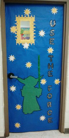 Star Wars - Classroom Door Star Wars Classroom Door, Bulletin Board Classroom Ideas, Board Classroom Ideas, Star Wars Classroom, Growth Mindset Classroom, Classroom Boards, Projects For School, Board Classroom, Little Einsteins