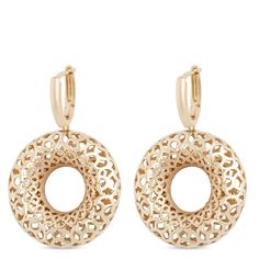 Two 14k yellow gold lattice rings dangle from gold hoops for a look that’s refined and captivating. The meticulous artistry is inspired by generations of Italian jewelry making techniques and contemporary style for the perfect harmony everyday wearability and elegance. As part of our Toscano Collection, these earrings are a celebration of gold and its enduring appeal. Yellow Gold Elegant Hoop Earrings, Elegant Filigree Hoop Earrings In 14k Gold, Elegant Gold Plated Hoop Earrings With Intricate Design, Elegant Gold-tone Pierced Hoop Earrings, Elegant 14k Gold Filigree Hoop Earrings, Elegant Filigree Yellow Gold Hoop Earrings, Elegant Yellow Gold Hoop Earrings With Intricate Design, Italian Jewelry, Classic Earrings