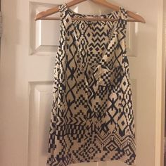 Tan And Black Tribal Print Tank Top. Size Medium. New With Tags. Forever 21 Bohemian Sleeveless Top, Print Tank Top, Print Tank, Printed Tank Tops, Black Tan, Forever 21 Tops, Black And Tan, Forever 21, Tank Top