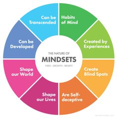 the inside of minds wheel with different colors