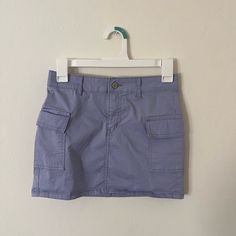 Super Cute Purple Cargo Skirt From Target. Never Worn. Kids Size But Fits A 2-4 In Women's. Casual Purple Skirt With Pockets, Casual Blue Cotton Cargo Skirt, Casual Purple Cotton Skort, Target Fitted Bottoms For Spring, Fitted Spring Bottoms From Target, Fitted Spring Bottoms By Target, Target Fitted Casual Bottoms, Cargo Mini Skirt, Cargo Skirt