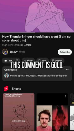 an image of someones profile on their phone with the caption that reads, how thunderbirder should have went i am so sorry about this