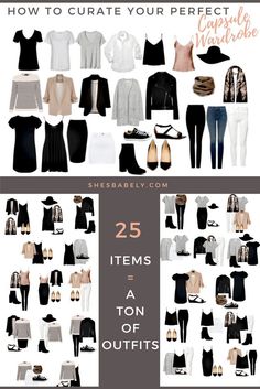 Build Your Perfect Capsule Wardrobe - Curate Your Capsule Wardrobe - FREE WORKBOOK - Free Printables- Free EBook - Minimalism Organization Declutter | www.shesbabely.com Capsule Wardrobe How To Build A, Scarf Wearing, Build A Capsule Wardrobe, Fashion Capsule Wardrobe, Free Workbook, Trip Essentials, Clothes And Shoes, Capsule Outfits