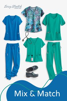 Discover the new way of uniform comfort with our Easy Stretch Scrubs. Forget the stress of ironing and wear with pride knowing these scrubs are fur-friendly. Perfect for busy medical professionals and nurses, our scrubs offer an unparalleled combination of style and practicality. With separate scrub tops and pants, our scrubs are designed for women who demand the best in their uniforms. Cute Medical Scrubs, Scrubs Style