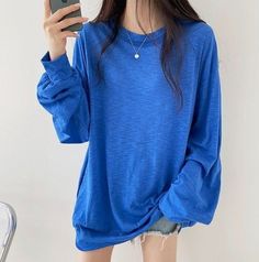 Woman's Summer Sheer Cotton Overfit Sweatshirts Size One size, Overfit, good for US size 4-12 Fabric and Care Cotton 60% Modal 40% Machine washable and tumble dry in low temperature Made in S Korea Long Sleeve Cotton Workout T-shirt, Comfortable Long Sleeve Tops For Spring, Relaxed Fit Long Sleeve Tops For Workout, Long Sleeve Relaxed Fit Workout Tops, Oversized Long Sleeve Athleisure T-shirt, Casual Long Sleeve Moisture-wicking Sweatshirt, Sporty Long Sleeve T-shirt For Spring, Sporty Long Sleeve Plain Tops, Athleisure Long Sleeve Go-dry T-shirt