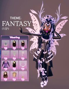 Dress to impress, DTI, Fantasy, VIP, mythical creatures, fairies, out of this world, fairy, mythology, magical #dresstoimpress #dti Fairy Mythology, 1st Place, Out Of This World, Mythical Creatures, This World, Dress To Impress, Pins