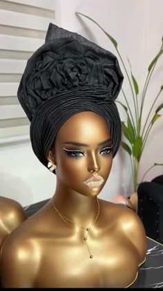 This headtie hat is beautifully handcrafted with gele fabric, is comfortable, lightweight and stress-FREE. NO TYING REQUIRED i.e makes gele tying as easy as ABC! I already did all the tying for you just rock and go. Its Ready to wear and complement many outfits. It gives NO Headaches or Migranes It is Aso Ebi compliant Its travel and storage friendly And it makes a very unique and presentable gift Features *Aso-oke *Well tailored and designed. *Easy to tie on and maintain. *Comes in different lo Gele Styles, Turban Scarf, Head Tie, Headband Women, Aso Oke, Head Dress, Head Ties, Turban Headband, Aso Ebi