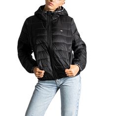 Keeping Warm Tommy Hilfiger Jacket-Jacket-Guocali Tommy Hilfiger Jacket Women, Tommy Hilfiger Jeans Woman, Fall Winter Jacket, Tommy Hilfiger Jackets, Women Jacket, Tommy Hilfiger Jeans, Jacket Pattern, Jeans Women, Jeans Brands