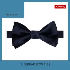 Features: Pre-TiedMeasurements: 12.25 Length/InchesBase Material: 100% PolyesterFabric Description: WovenCare: Dry Clean OnlyTie Width: Classic Width TieCountry of Origin: Imported Pre Tied Bow Tie, Satin Bow, Look Your Best, Bow Ties, Dress Shirt, Bow Tie, Dry Clean, The Originals, Blue