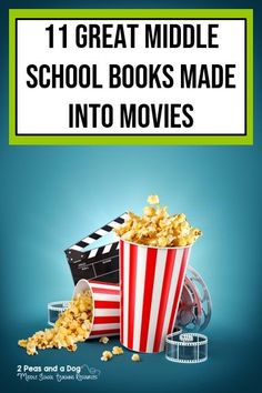 an image of a movie with the title 11 great middle school books made into movies