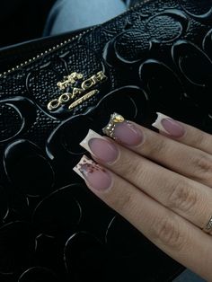 Grad Pic Nails, Artsy Acrylic Nails, Burberry Nails, Acrylic Nails Coffin Pink, Long Square Acrylic Nails