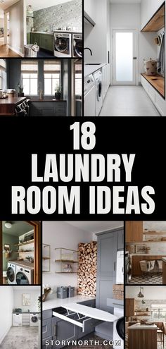 Pin this for creative and functional laundry room ideas that will transform your space and make chores a breeze! #HomeDecor #LaundryRoomIdeas #FunctionalDesigns Laundry Room Ideas