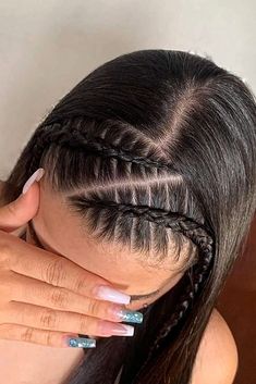 Mekap Mata, Rave Hair, Curly Hair Styles Easy, Hairdos For Curly Hair, Hair Ponytail Styles, Curly Girl Hairstyles, Hairdo For Long Hair, Hair Stylist Life, Sleek Hairstyles