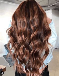 caramel balayage Red Balayage Hair, Hair Color Auburn, Brown Balayage, Hair Salons