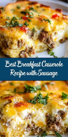 the best breakfast casserole recipe with sausage