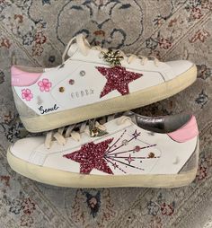 Alissa Berkhan | The cutest sneakers for the cutest girl 💕 #1of1 | Instagram Sneakers Aesthetic, Fashion Vibes, Cute Sneakers, Fancy Shoes, April 15