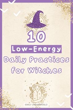 Witchcraft Daily Practice, Witch Websites, Daily Witchcraft Practice, Daily Witch Routine, Low Energy Witchcraft, Lazy Witchcraft, Wicca Practice, Beginner Witch Tips