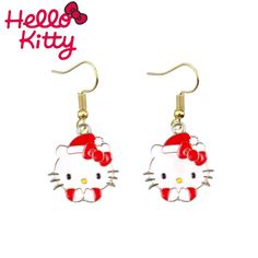 Hello Kitty Christmas Dangle Earrings New / Handmade Includes 2 Rubber Backings Will Ship In Gift Box 3/$15 All Items With A Star “ “ Are 3 For $15. Simply Add 3 Items To Your Bundle & Offer $15. Cute Christmas Gift Earrings, Cute Red Earrings For Christmas, Cute Red Christmas Earrings, Cute Christmas Festive Jewelry, Cute Christmas Party Jewelry, Red Novelty Christmas Jewelry, Red Novelty Jewelry For Christmas, Novelty Red Christmas Jewelry, Red Christmas Novelty Jewelry