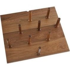 Small Walnut Drawer Peg System (9 Pegs) Frameless Cabinets, Hardware Resources, Modern Cabinets, Drawer Organizers, Small Drawers, Cabinets Organization, Drawer Organisers