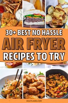 30 best no hassle air fryer recipes to try