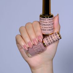 Perfect for creating a milky/sheer appearance, these gels are ideal for any occasion, offering a polished, understated style that complements every outfit! This duo set comes with both gel polish and regular polish. The bottle where you cannot see the color is the gel polish that needs a LED light to dry. The colored bottle is the regular polish that does not need a LED light and only needs to be air dried. Product Type: Sheer Size: 18mL TIP: Applying thick layers of gel color can result in an u New Nail Trends, Cnd Nails, Band Nails, Powder Nail Polish, Thick Layers, Gel Tips, Gel Lacquer, Sweet Escape, Essie Nail