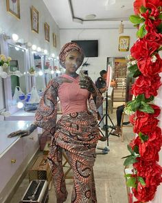 Hausa Ankara Gown Styles, Ankara Styles For Women, Nigerian Dress, Ankara Skirt And Blouse, African Fabric Dress, Ankara Dress Styles