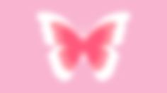 a pink background with a butterfly on it