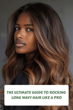 Long wavy hair offers a timeless allure, blending elegance with a touch of wild grace. Whether you’re looking for a low-maintenance daily look or an elegant evening style, these ideas will inspire you to embrace and accentuate your waves. #haircuts