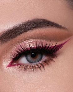 Crease Eye Makeup, Spring Eye Makeup, Eye Makeup Tutorials, Cute Eye Makeup