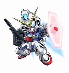 Chibi Gundam, Victory Gundam, Chaos Control, Gundam Artwork, Crossbone Gundam, Chibi Design, Gundam Mecha, Battle Bots, Gundam Exia