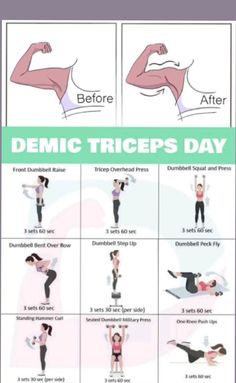 a poster showing how to do the same exercise