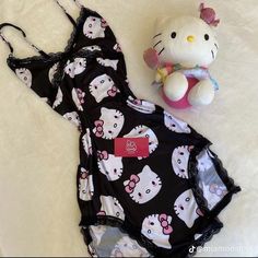 Hello Kitty Pattern, Pijamas Women, Silly Clothes, Sanrio Kuromi, Cute Pajamas, Hello Kitty Items, Cute Everyday Outfits