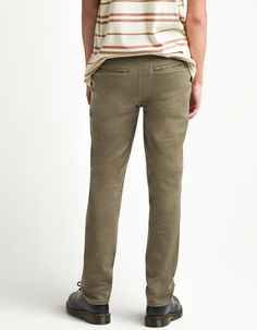 RSQ Slim Chinos . Formerly known as the "London Skinny Chino Pants". Cotton twill chino pants with stretch. Slim straight leg. Slant front pockets with welt back pockets. Zip fly. Button waist. Approx leg opening: 14.5"(30cm). Approx. outseam: 42". Approx. inseam: 31.5". 97% cotton/3% spandex. Machine wash. Imported. Slim Chinos, Pants Cotton, Chino Pants, The London, Chinos Pants, Cotton Twill, Khaki Pants, Straight Leg, Spandex