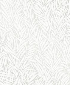 Holzer White Fern Wallpaper Fern Wallpaper, Shadow Silhouette, Fern Pattern, Red Backdrop, Chic Wallpaper, Wallpaper White, Drops Patterns, Manhattan Comfort, Damask Wallpaper