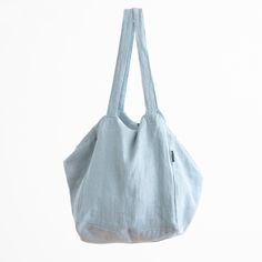 Washed Linen Shopping Bag in Stone blue, Linen Market Bag, Linen Shoulder Bag, Linen Tote Bag, Linen Beach bag A capacious beach, shopping bag made of 100% linen fabric, which is prewashed during production process to make the bag very soft and nice to the touch. Straps long enough to wear the bag on the shoulder. Perfect shopping bag, market bag or beach bag for summer. This bag is made from scarps of fabric, high quality, zero waste production. Produced from 100% prewashed linen. Machine washa Light Blue Large Capacity Shoulder Bag, Light Blue Bag For Daily Use, Large Capacity Light Blue Shoulder Bag, Summer Bags With Removable Pouch, Light Blue Rectangular Bag For Everyday Use, Light Blue Rectangular Bag With Large Capacity, Large Capacity Light Blue Rectangular Bag, Everyday Light Blue Rectangular Bag, Light Blue Large Capacity Bag For Everyday