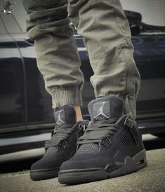 Jordan 4 Outfit Men, Hombre Aesthetic, Cool Nike Shoes, Jordan 4 Outfit, Sneakers Nike Jordan, Jordan Iv, Jordan 4 Black, Jordan Retro 4, Next Shoes