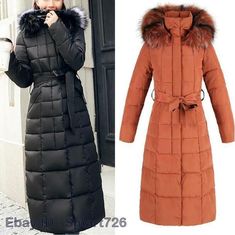 Women Winter Long Down Cotton Parka Coat Warm Fur Collar Hooded Jacket Overcoats   Description: Color: Black , Red,White,Gray,Caramel Size:M-3XL Materials : Polyester     We are very honest seller from China,All the items are in stock and ship from China.we check each item carefully befor package it,we assure every buyer will be 100% happy with us,please enjoy your time for shopping from us! Shipping We ship items by China post registered airmail,the handing time is 1-2 working days.all the packages have a tracking number. Please contact us first if you don't receive the items in time,we will check for you,and every year there are a lot of packages holded in Customs and post office During May's Day,October and Christmas. 11-22 working days to US,UK,AU,Europe 20-35 working days to CA,German Warm Brown Hooded Jacket For Winter, Brown Long Sleeve Hooded Winter Jacket, Winter Hooded Jacket With Faux Fur Trim, Long Sleeve, Winter Hooded Jacket With Faux Fur Trim, Brown Hooded Winter Parka, Winter Brown Parka With Pockets, Brown Parka With Pockets For Winter, Brown Long-sleeved Parka For Cold Weather, Brown Long-sleeved Parka For Fall