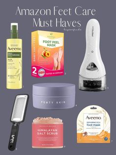 Feet Care Products, Feet Care Routine, Self Care Morning Routine, Foot Care Routine, Girly Products, Self Care Plan, Aesthetic Routine, Self Care Quotes, Hand And Foot Care