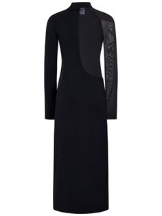 83% Viscosa, 17% Polyester Composition: Ribbed Turtleneck Long Sleeves; Straight Hem Tone-on-tone Logo Print On Back Of Neck Mesh Inserts On Right Sleeve And Back Ankle Length Slim Fit Color: Black 83% Viscose, 17% Polyester Made In China Adidas Dress, Designer Sportswear, Tom Ford Handbags, Wang Dress, Versace Sweatshirt, Expensive Handbags, Margiela Shoes, Shop Dress, Versace Shirt