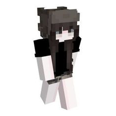 an image of a minecraft character standing with his hands behind his back and looking at the camera