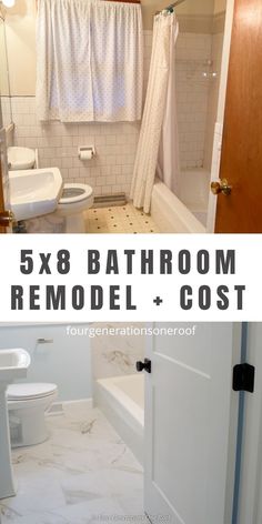 bathroom remodel and cost guide for 5x8 bathrooms