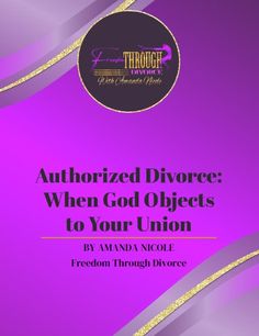 an image of the cover of authorized divorce when god objects to your union